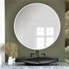 Baltica Design Tiny Border Round specchio 80x80 cm rotonda bianco 5904107904443