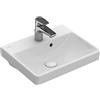 Villeroy & Boch Avento lavabo 45x37 cm rettangolare a parete-da mobile bianco lucida 73584501