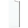 Roca Capital parete doccia 80 cm nero opaca/vetro trasparente AM4408016M