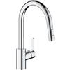 Grohe Get rubinetto da cucina verticale StarLight Chrome 31484001