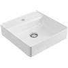 Excellent Rima 2.0 lavabo 40x40 cm quadrata da appoggio bianco lucida CEEX.4901.400.WH