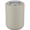 Wenko Brasil secchio della spazzatura 2 l cromo-beige 21221100