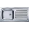 Alveus Basic lavello in acciaio 86x43.5 cm acciaio 1008843