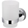 Stella Classic bicchiere per lavarsi i denti bianco-cromo 07.411
