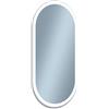 Venti Elipson specchio 60x120 cm ovale con illuminazione argento 5907459662399