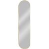 Baltica Design Tiny Border Pastille specchio 40x155 cm ovale oro 5904107905754