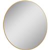 Elita Sharon specchio 100x100 cm rotonda con illuminazione oro RE061002015570