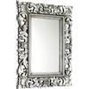 Sapho Samblung specchio 60x80 cm rettangolare argento IN115
