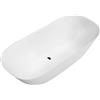 Villeroy & Boch Theano vasca da bagno freestanding 175x80 cm ovale bianco UBQ175ANH7F200V-01