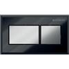 Geberit placca di comando per WC cromo lucido-nero 116.051.KV.1