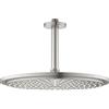 Grohe Rainshower soffione doccia con braccio 31x31 cm rotonda SuperSteel 26067DC0
