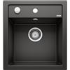 Blanco Dalago 45 lavello in granito 46.5x51 cm nero 525869