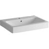 Geberit iCon lavabo 60x48.5 cm rettangolare a parete-da mobile bianco lucida 124060000