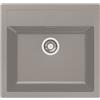 Franke Sirius lavello tectonite 56x53 cm grigio/grafite/inox 114.0476.406