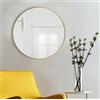 Baltica Design Tiny Border Round specchio 80x80 cm rotonda oro 5904107904474