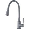Invena Pogo Plus rubinetto da cucina verticale grafite/grigio BZ-80-P05