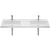 Roca Gap lavabo 140x46 cm rettangolare a parete-doppio bianco lucida A3270MUS00