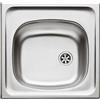 Pyramis E33 lavello in acciaio 46.5x43.5 cm 100139701