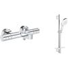 Grohe Set rubinetto per vasca e doccia Grohe Grohtherm 800 Cosmopolitan 34766000, set doccia Grohe Vitalio SmartActive 26598000