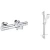 Grohe Set rubinetto per vasca e doccia Grohe Grohtherm 800 Cosmopolitan 34766000, set doccia Grohe Vitalio SmartActive 26596000