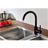 Blue Water Colorado rubinetto da cucina verticale nero 5901730613049