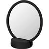 Blomus Sono specchietto per trucco 17x18.5 cm rotonda nero B66280