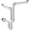 Geberit sifone per lavabo a tubo bianco 151.114.11.1