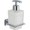 Aqualine Apollo dispenser di sapone liquido ml cromo-vetro 1416-19