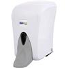 Faneco dispenser di sapone liquido 1000 ml bianco-grigio SA1000PGWG