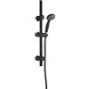 Invena Dark set doccia a parete nero AU-02-001