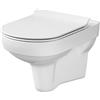 Cersanit City vaso wc con copriwater a discesa lenta sospeso senza brida bianco K701-143