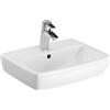 Geberit Selnova Square lavabo 45x35 cm rettangolare a parete-da appoggio bianco lucida 500.322.01.7