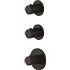 Paffoni Modular Box rubinetto per vasca e doccia da incasso con termostato nero MDE018NO