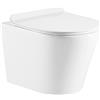 Hagser Otis vaso wc con copriwater a discesa lenta sospeso senza brida bianco HGR30000042