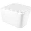 Hagser Lina vaso wc con copriwater a discesa lenta sospeso senza brida bianco HGR60000042