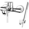 Hagser Set rubinetto per vasca e doccia Hagser Della HGR30000034, doccetta Hagser Mia HGR70000037, HGR15000037, HGR90000037