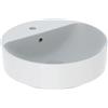 Geberit Variform lavabo 45x45 cm rotonda da appoggio bianco lucida 500.769.01.2