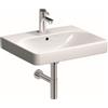 Geberit Smyle Square lavabo 60x48 cm rettangolare a parete-da mobile-da incasso bianco lucida 500.229.01.1