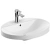 Geberit Variform lavabo 60x48 cm ovale da incasso bianco lucida 500.724.01.2
