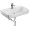 Geberit Selnova Compact lavabo 65x40 cm rettangolare a parete-da mobile bianco lucida 501.890.00.7