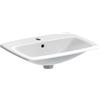 Geberit Selnova Square lavabo 60x45 cm rettangolare da incasso bianco lucida 500.307.01.7