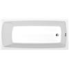 Polysan Lily vasca da bagno rettangolare slim 150x70 cm bianco 72273S