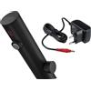Deante Sense rubinetto per lavabo verticale elettronico nero BQRN29V