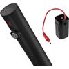 Deante Sense rubinetto per lavabo verticale elettronico nero BQR_N28R