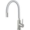 Ferro Zumba rubinetto da cucina verticale grafite/grigio-inox BZA4SSS