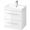 Cersanit Set armadietto Cersanit Larga S932-070, lavabo Cersanit Larga K120-009