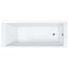 Oltens Langfoss vasca da bagno rettangolare 140x70 cm bianco 10001900