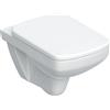 Geberit Selnova Square vaso wc con copriwater a discesa lenta sospeso senza brida bianco 501.961.00.1