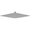 Deante Cascada soffione doccia 25x25 cm quadrata acciaio NAC_F02K