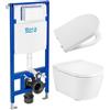 Roca Set vaso WC Roca Inspira A346528000, modulo di installazione Roca Duplo One A890070020, A80152C00B